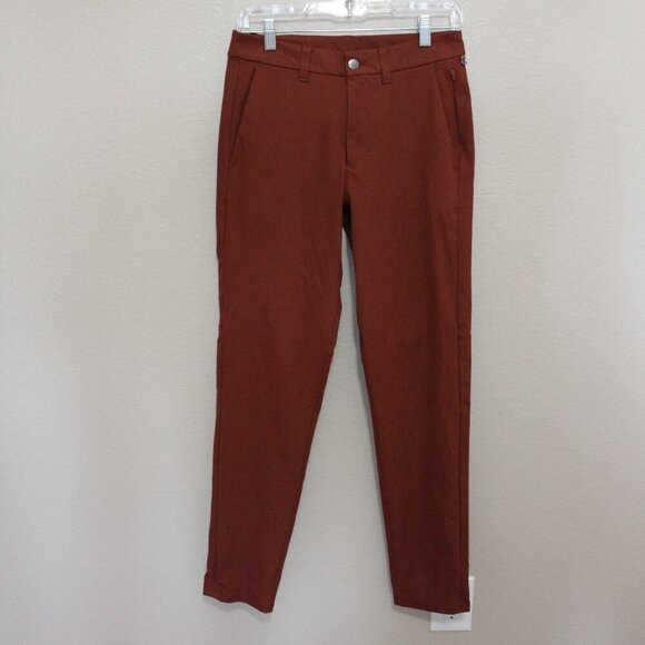 lululemon athletica Other - Lululemon Men's Commission Pant Slim Chino Size 28 Waist LM5AF2S Rust Color